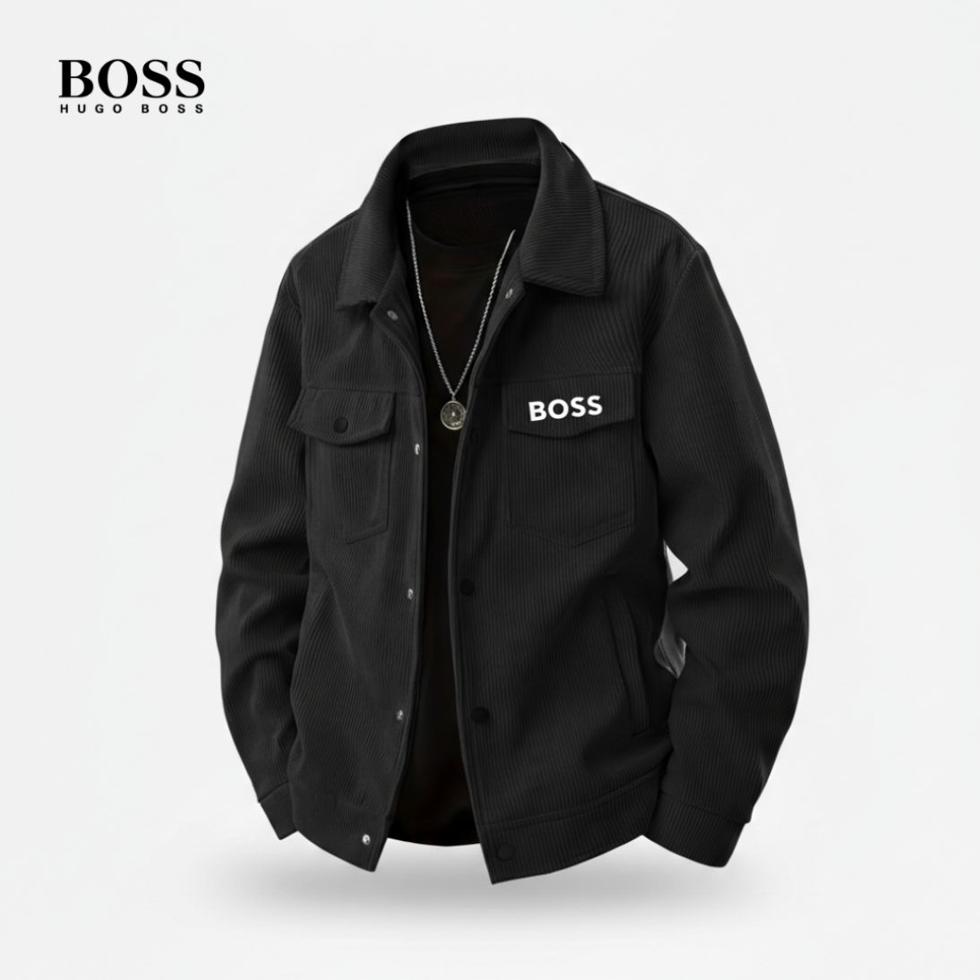 Luxe Corduroy Urban Jacket — Complimentary Gifts Included