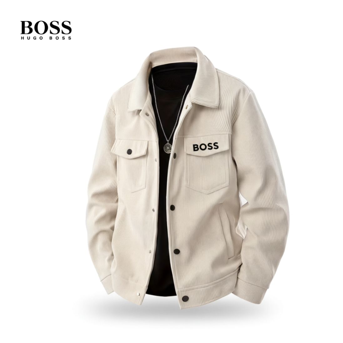 Luxe Corduroy Urban Jacket — Complimentary Gifts Included