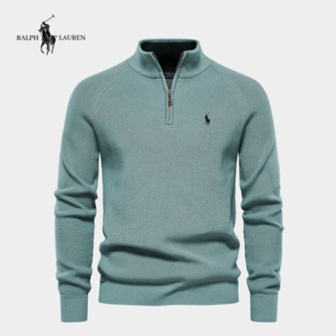 Half-Zip Merino Wool Sweater
